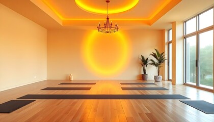 zen style yoga studio