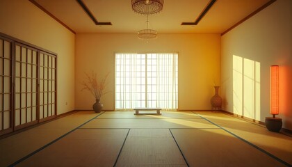 zen style yoga studio