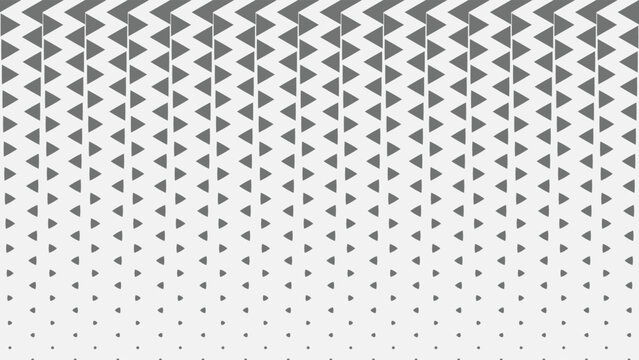 A black and white geometric background featuring a modern triangular pattern with a gradient effect. Ideal for digital designs, presentations, and minimalistic projects.