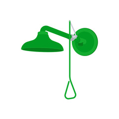 Safety Shower, Industrial Safety Equipment illustration