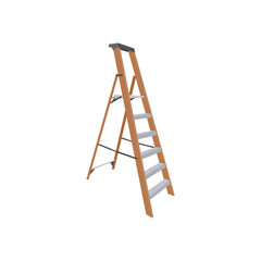 Safety Ladder, Industrial Safety Equipment illustration