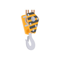 Crane Hook, Industrial Safety Equipment illustration