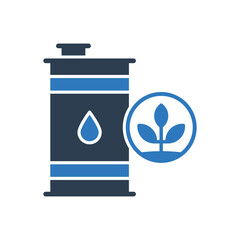 Natural Oil Barrel Icon