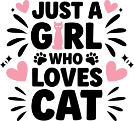 Just a girl in love with dog typography t-shirt design.