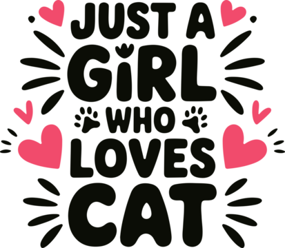 Just a girl in love with dog typography t-shirt design