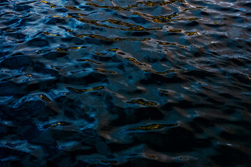 Captivating water textures at Playa Blanca Port, Lanzarote