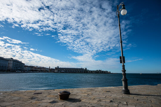 Wharf in Trieste