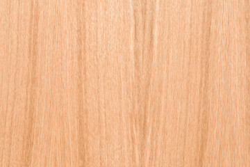 Naklejka premium Light ash veneer wooden surface background. Closeup. Empty place for text. Top down view.