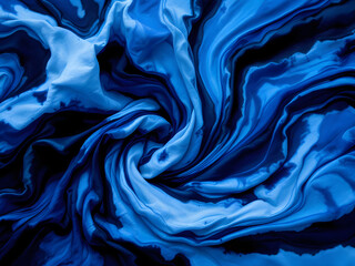 Obraz premium Abstract blue texture with smoky, ethereal effect, perfect for creative digital art backgrounds.