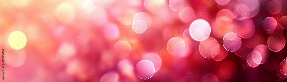 Poster soft bokeh circles with varying densities create a dreamy cloud texture background