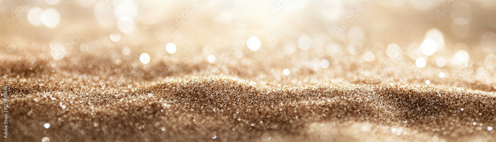 Poster blurred sand texture with bright bokeh highlights creating a smooth and soft appearance