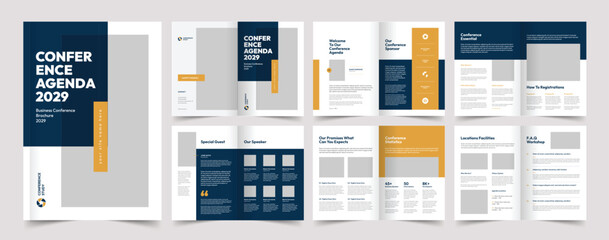 Digital Conference Agenda Template