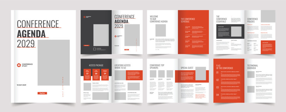 Conference Agenda Design Template
