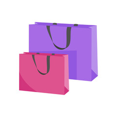 Shopping, Holidays Vector Illustration