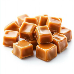 Caramel Candy Isolated