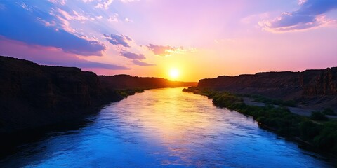Obraz premium nile river basin