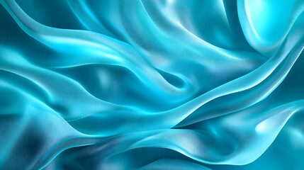 Obraz premium A mesmerizing abstract background of flowing blue fabric, conveying elegance and fluidity in design, perfect for creative projects.