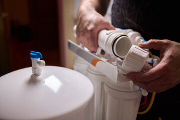 Home Renovation Project Expertly Installing a Comprehensive Water Filtration System for You