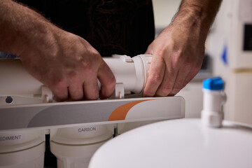 Home Renovation Project Expertly Installing a Comprehensive Water Filtration System for You