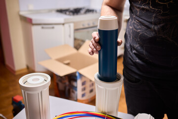 Home Renovation Project Expertly Installing a Comprehensive Water Filtration System for You