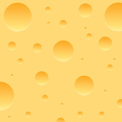 Seamless vector background texture of cheese. cheese pattern