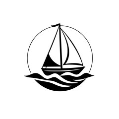 Monochrome Sailing Yacht