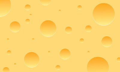 Seamless vector background texture of cheese. cheese pattern