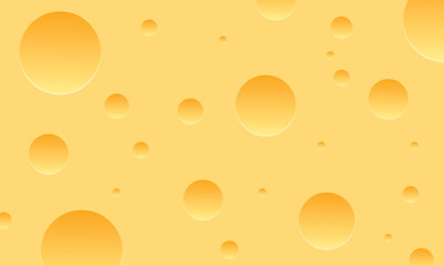 Seamless vector background texture of cheese. cheese pattern
