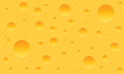 Seamless vector background texture of cheese. cheese pattern