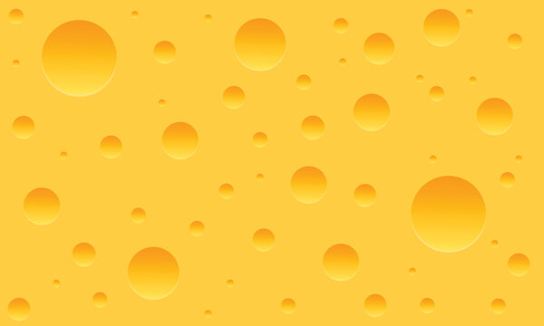Seamless vector background texture of cheese. cheese pattern