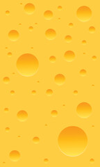Seamless vector background texture of cheese. cheese pattern