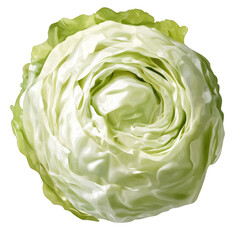 Fototapeta premium A green cabbage