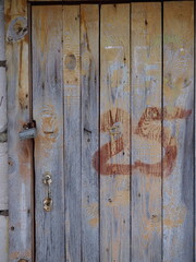 old sheds and garages walls windows doors