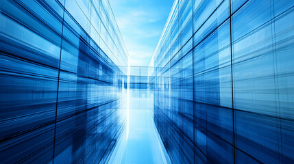 Obraz premium corporate blue background 