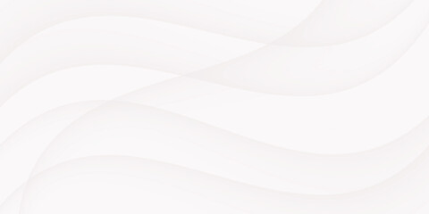 abstract white background wave gradient shape luxury wallpaper vector