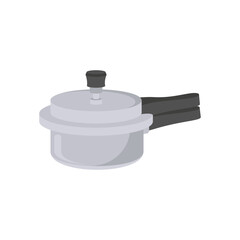 Obraz premium Pressure Cooker, Kitchen Vector Illustration Isolated