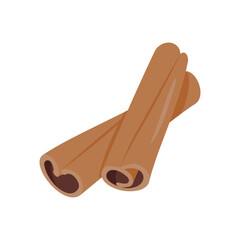 Cinnamon, Kitchen Vector Illustration Isolated