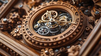 The Time Art of Interweaving Gears