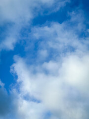 Obraz premium blue sky with clouds