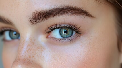 Fototapeta premium The world in clear eyes