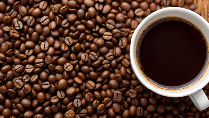 Fototapeta premium Roasted Coffee Beans