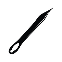 Rhinestone Tweezer Professional Stainless Steel Straight  Precision Tool for Nail Art, Eyelash Extensions, Jewelry & Crafting