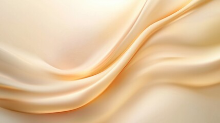 Creamy Silk Drape: Luxurious, soft folds of creamy silk fabric create an elegant and sophisticated background, showcasing its smooth texture and subtle shimmer.