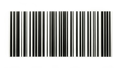 Barcode on White Background