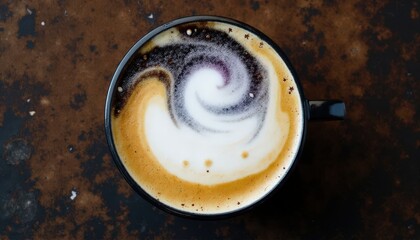 Espresso Universe with Spiral Galaxy