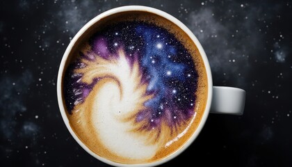Milky Way in a Coffee Cup