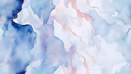 Purple Lavender Peach Tan Cream Watercolor Ink Painting Brushstrokes Background Overlay Layered Texture Splash Pour Fluid Flow