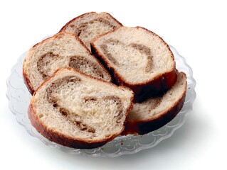 tasty poppies cake as dessert close up
