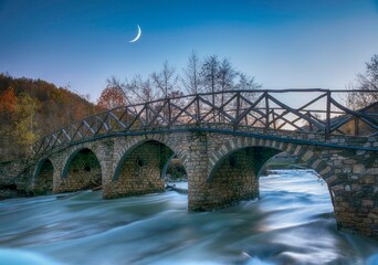 bridge over the river