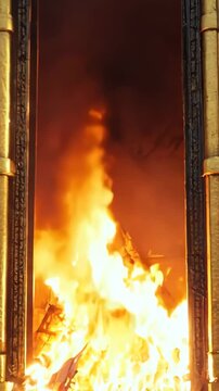 Historic event of Destruction of the 2nd Jewish temple. Bible stories